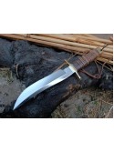 Custom Handmade High carbon Steel Hunting Bowie Knife