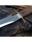 Custom Handmade High carbon Steel Hunting Bowie Knife