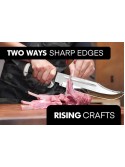 Crocodile Dundee Bowie Knife With Leather Sheath