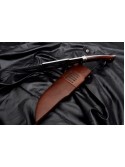 DAMASCUS HUNTING KNIFE, Bowie knife, Engraved knife, Personalized Gift for Him, Survival knife  By Mortal Blades