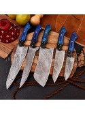 5-Piece Set of Chef Western Style Cooking Knife Household Slicing Knife Stainless Steel Kitchen Knife