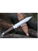 Custom Handmade D2 Steel Blade , Hunting Dagger Knife By Mortal Blades