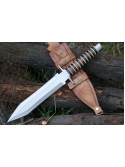 Custom Handmade D2 Steel Blade , Hunting Dagger Knife By Mortal Blades