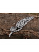 Handmade Damascus Pocket Knife With Hand engraved Handle