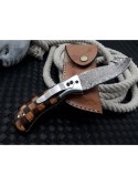 Damascus Handmade Skinner Gut Hook knife