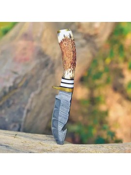 Damascus Steel Gut H...