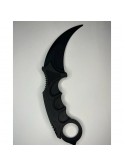 Custom handmadeKarambit Knife Matte Black