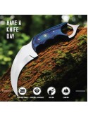 WARIVO KNIFE Karambit Knife - Fixed Blade with Sheath 