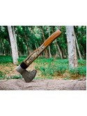 Personalize Viking Axe Handmade Forged Ragnar Axe, Best For Hunting And Camping