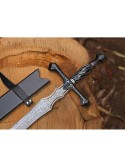 Queen of Swords – Hand Forged Damascus Steel Viking Sword