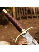 Real Damascus steel Sword